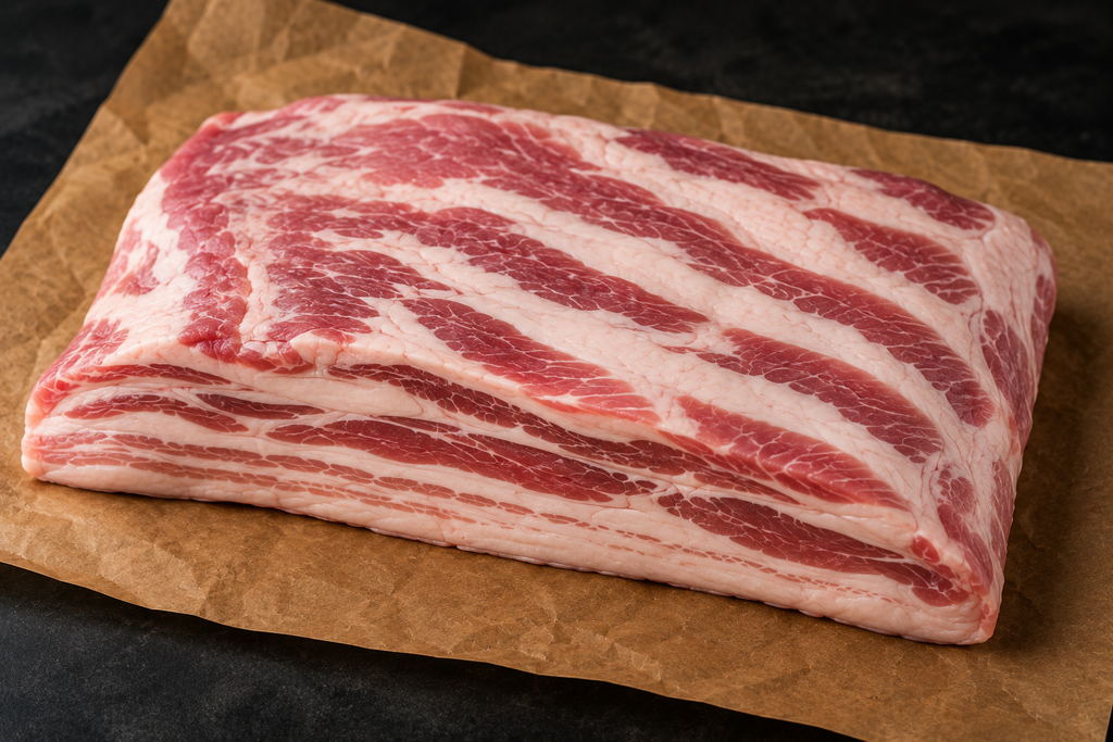 Fresh Pork Belly Slab | Full & Half Slab Pork Belly | Mikey’s Meats