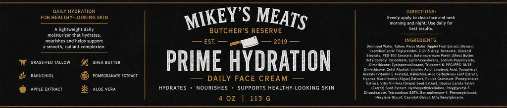 Prime Hydration Tallow Face Cream