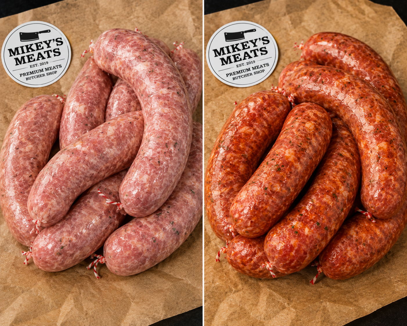 Housemade Italian Sausage | Sweet Italian & Hot Italian Sausage | Mikey’s Meats