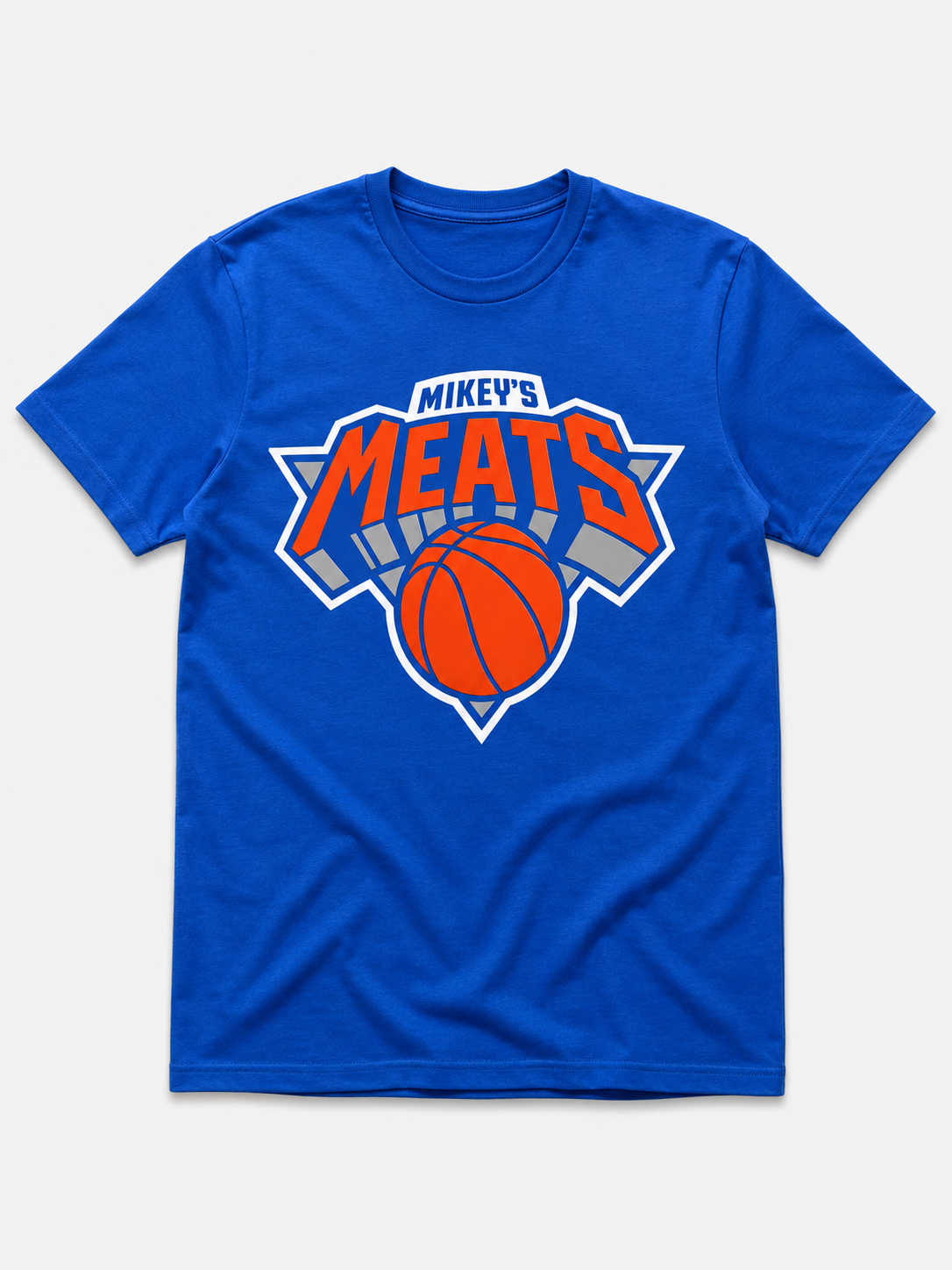 Mikey’s Meats NY Basketball Logo T-Shirt