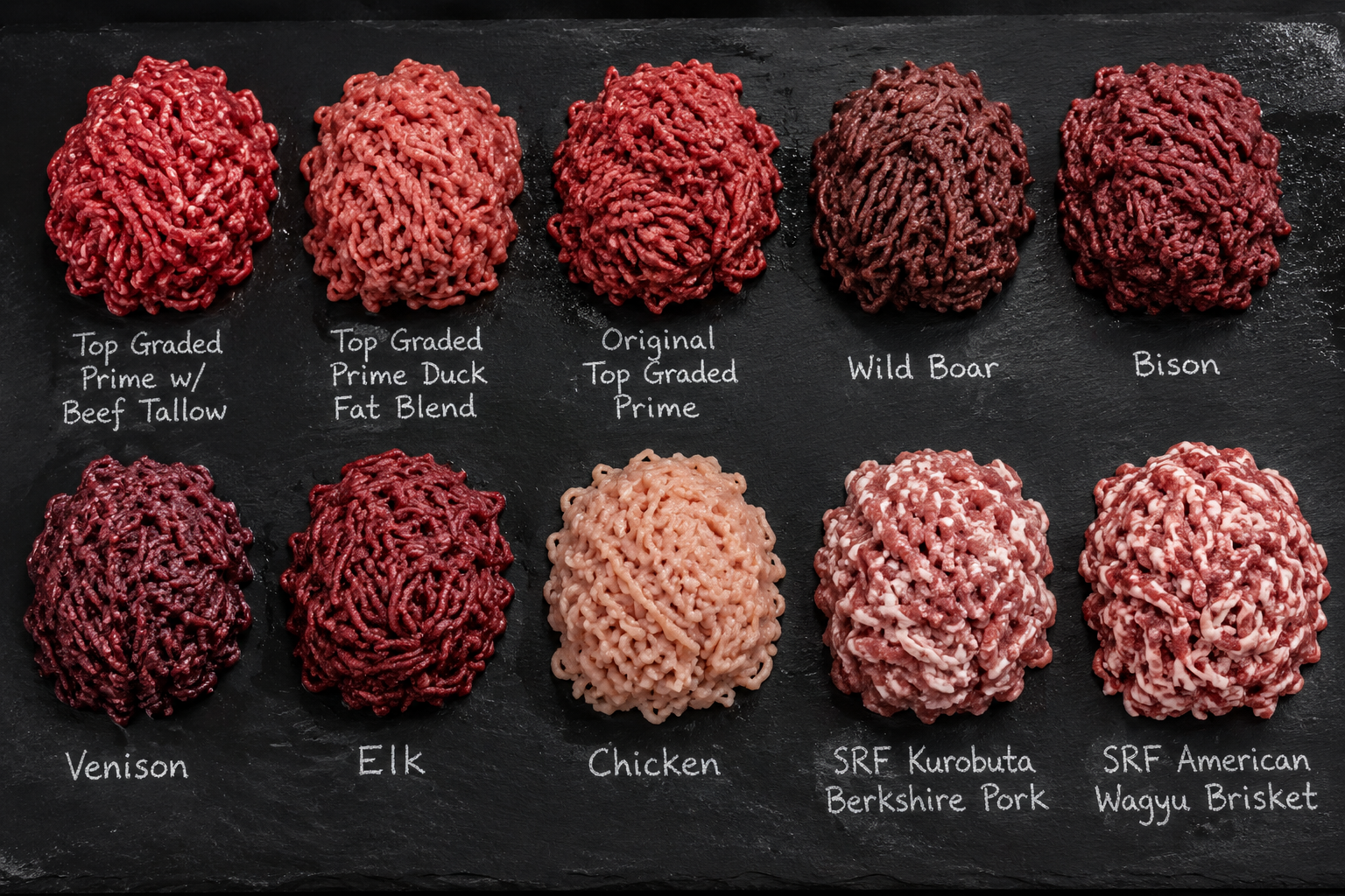 Premium Ground Meats Collection | Wagyu, Venison, Elk, Bison, Wild Boar & More | Mikey’s Meats