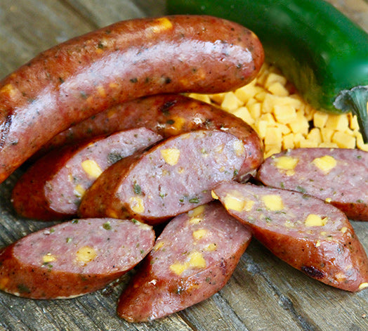 Smoked Wagyu & Cheddar Sausage | Premium American Wagyu Sausage | Mikey’s Meats