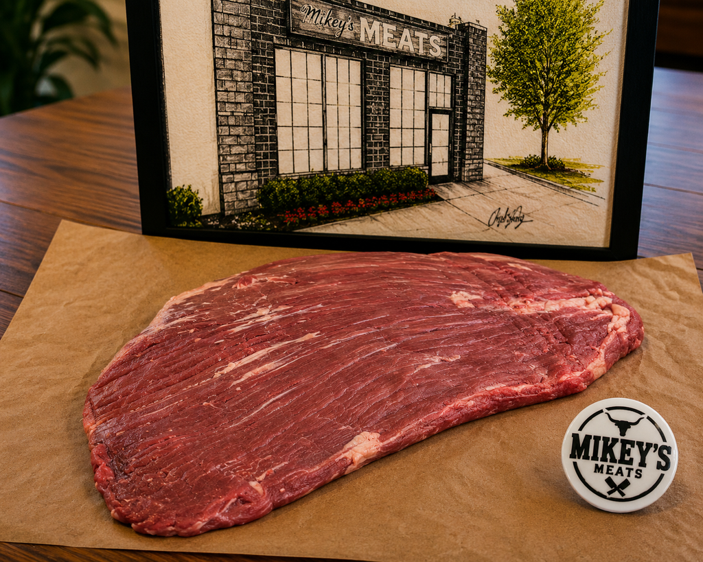 All Natural Prime Flank Steak | Premium Hand-Trimmed Beef | Mikey’s Meats