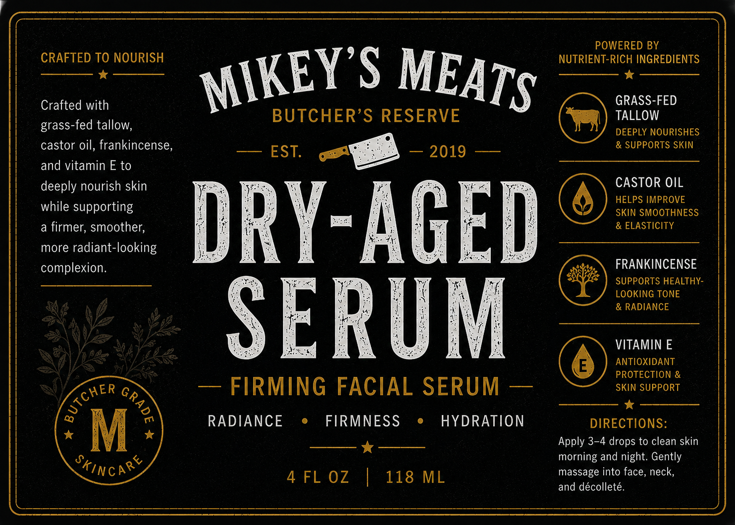 Tallow Face & Body Serum