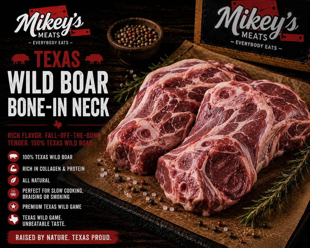 Exotic Meats & Specialty Game | Bison, Elk, Wild Boar & More | Mikey’s Meats