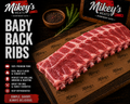 Baby Back Ribs | Premium Pork Baby Back Ribs | Mikey’s Meats
