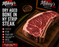 Dry Aged Bone-In New York Strip Steak | Premium Dry Aged Beef | Mikey’s Meats