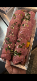Stuffed Pork Tenderloin with Fresh Pineapple & Roasted Peppers | Mikey's Meats
