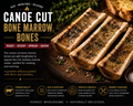 Beef Marrow Bones | Canoe Cut & 3-Inch Marrow Bones | Mikey’s Meats