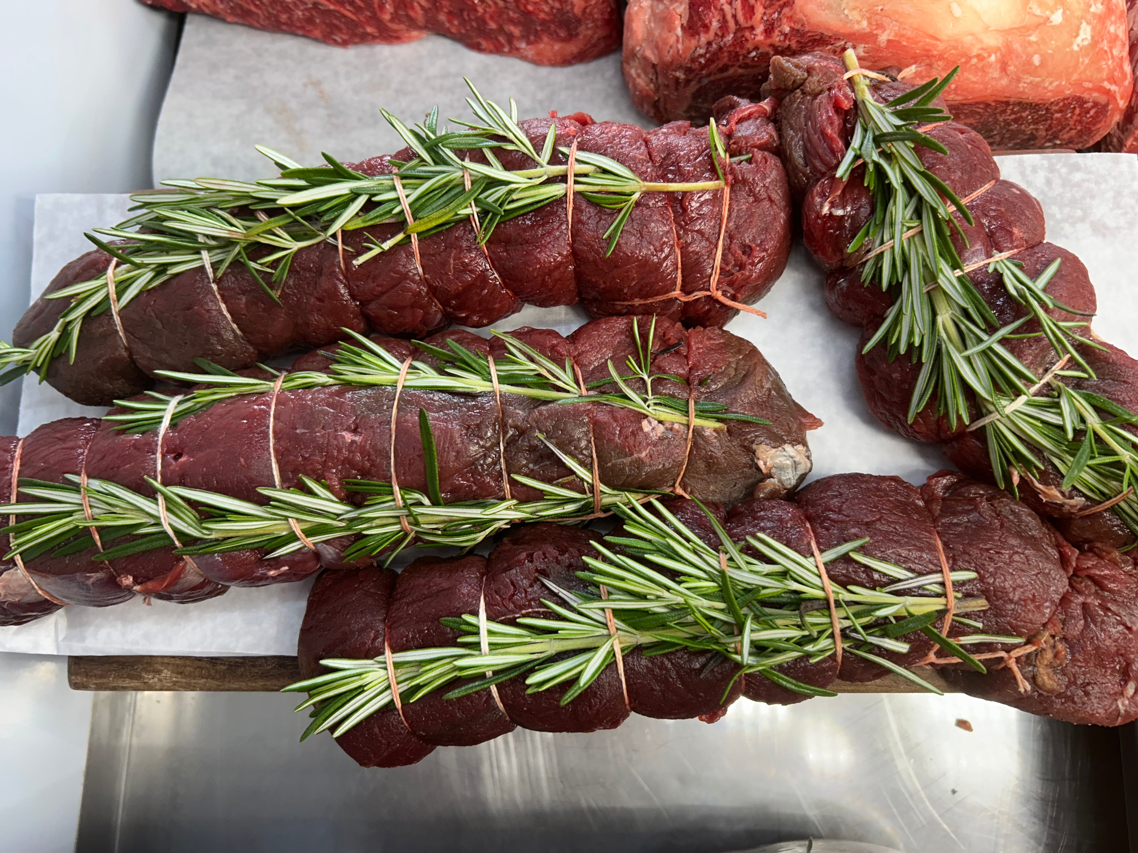 Venison Tenderloin roast Trusted with Rosemary
