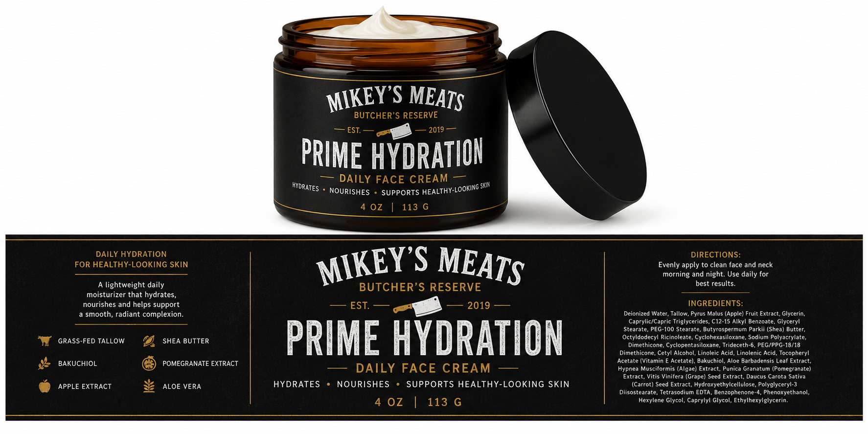 Prime Hydration Tallow Face Cream